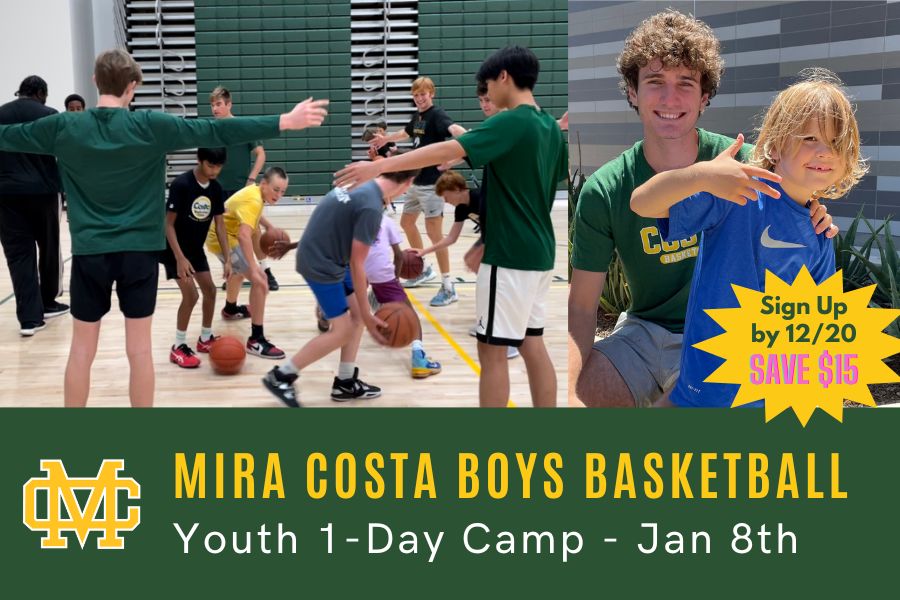 Mira Costa Boys Basketball Youth 1 Day Basketball Camp 1/8/23 MBX